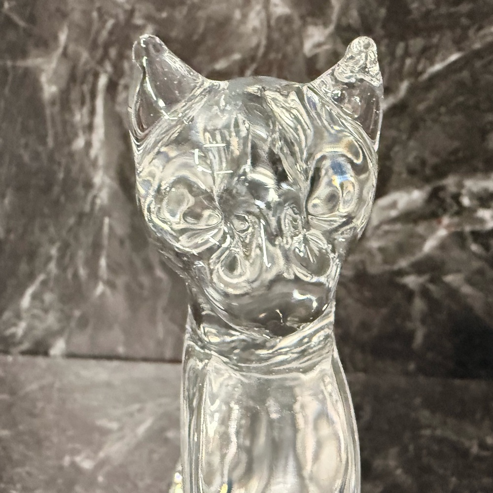 Glass Cat Figurine - Picture 8 of 16